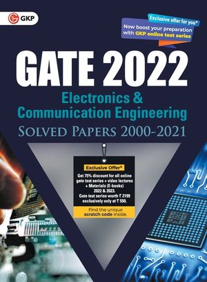 GATE 2022 Electronics & Communication Engineering - Solved Papers (2000-2021) image number 0