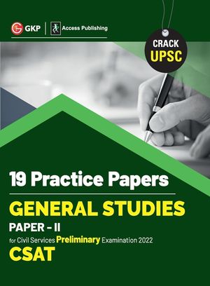 Upsc 2022: General Studies Paper II CSAT: 19 Practice Papers by GKP/Access image number 0