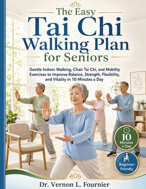 The Easy Tai Chi Walking Plan for Seniors: Gentle Indoor Walking, Chair Tai Chi, and Mobility Exercises to Improve Balance, Strength, Flexibility, and image number 0