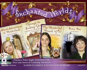 Enchanted Worlds: Alice's Adventures in Wonderland; Through the Looking-Glass; The Wonderful Wizard of Oz; Peter Pan image number 0