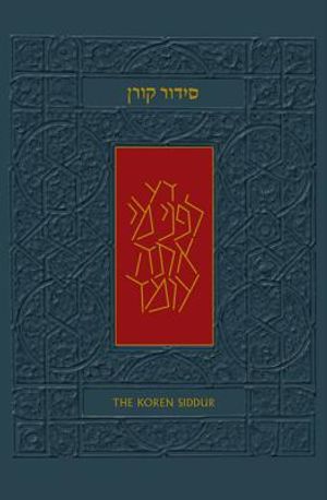 Koren Sacks Siddur: Hebrew/English Prayer Book, Compact Size image number 0