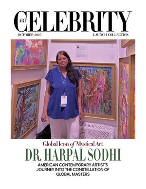 Art Celebrity Launch Collection October 2025 - Global Icon of Mystical Art, Dr. Harpal Sodhi: American Contemporary Artist's Journey into the Constell image number 0
