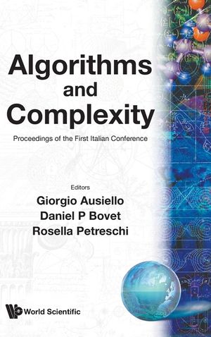 Algorithms and Complexity - Proceedings of the First Italian Conference image number 0
