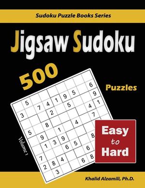Jigsaw Sudoku: 500 Easy to Hard image number 0