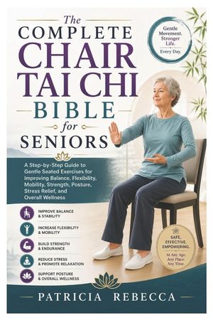 The Complete Chair Tai Chi Bible for Seniors: A Step-by-Step Guide to Gentle Seated Exercises for Improving Balance, Flexibility, Mobility, Strength, image number 0