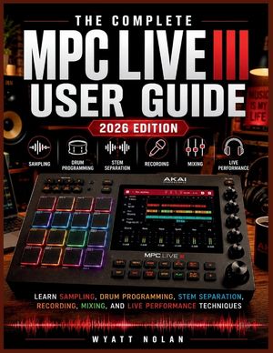 The Complete MPC Live III User Guide (2026 Edition): Learn Sampling, Drum Programming, Stem Separation, Recording, Mixing, and Live Performance Techni image number 0