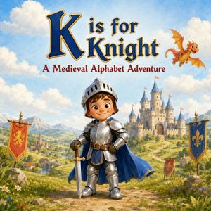 K is for Knight!: A Medieval Alphabet Adventure for Kids Ages 3-6 Who Love Knights, Castles, Dragons, and Funny ABC Books image number 0