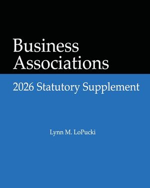 Business Associations 2026 Statutory Supplement image number 0