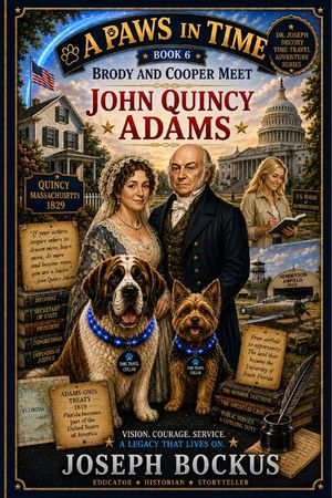 A Paws In Time: Brody and Cooper Meet John Quincy Adams image number 0