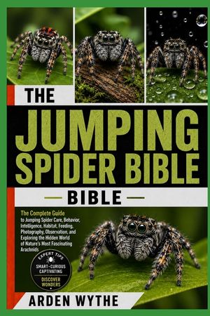 The Jumping Spider Bible: The Complete Guide to Jumping Spider Care, Behavior, Intelligence, Habitat, Feeding, Photography, Observation, and Exploring image number 0