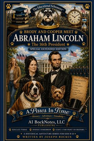A Paws In Time: Brody and Cooper Meet Abraham Lincoln SPECIAL EXTENDED EDITION image number 0