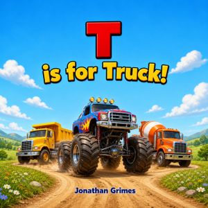 T is for Truck!: A Fun Truck ABC Book for Toddlers and Preschoolers Who Love Monster Trucks, Fire Trucks, Diggers, and Big Machines image number 0