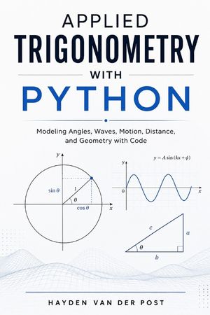 Applied Trigonometry with Python: Modeling Angles, Waves, Motion, Distance, and Geometry with Code image number 0
