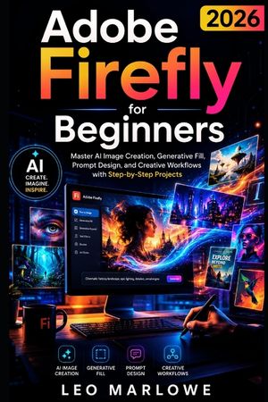 Adobe Firefly 2026 for Beginners: Master AI Image Creation, Generative Fill, Prompt Design, and Creative Workflows with Step-by-Step Projects image number 0