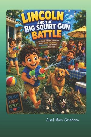 Lincoln and the Big Squirt Gun Battle: A Fun-Filled Summer Adventure About Family, Friendship, Water Fights, and Making Memories Together image number 0