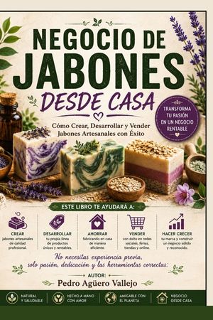 Negocio de Jabones Desde Casa: C&oacute;mo Crear, Desarrollar y Vender Jabones Artesanales con &Eacute;xito image number 0