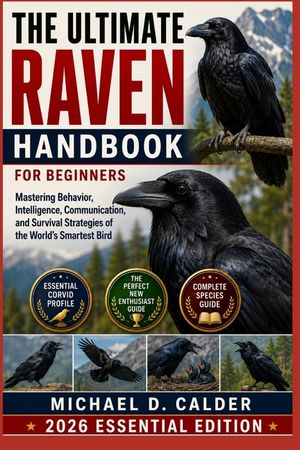 The Ultimate Raven Handbook for Beginners: Mastering Behavior, Intelligence, Communication, and Survival Strategies of the World's Smartest Bird image number 0