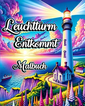 Leuchtturm Entkommt Malbuch: Detaillierte Entw&uuml;rfe zu Stressabbau und Entspannung f&uuml;r Erwachsene image number 0