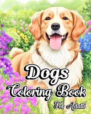 Dogs Coloring Book for Adults: Beautiful Portraits and Mandala Patterns for All Pet Lovers image number 0