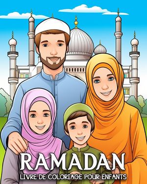 Ramadan Livre de Coloriage: 35 Images Mignonnes de Ramadan &agrave; Colorier image number 0