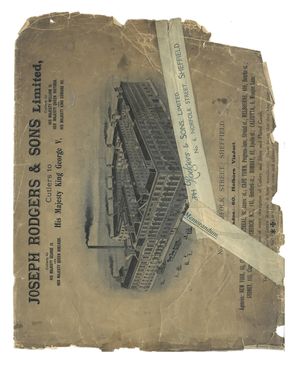 Joseph Rodgers and sons: 1896 image number 0
