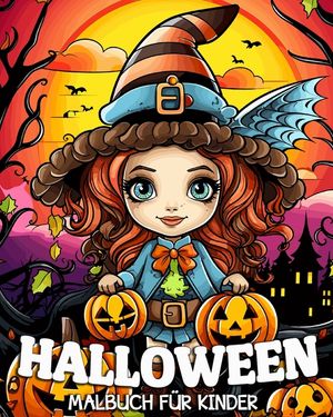 Halloween Malbuch: 70 Niedliche Motiven Halloween Malbuch f&uuml;r Kinder und Jugendliche image number 0