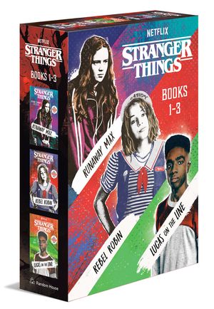 Stranger Things Boxed Set, Books 1-3: Runaway Max, Rebel Robin, and Lucas on the Line image number 0