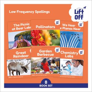 Phonic Books Lift-Off Readers Low Frequency Spellings image number 0
