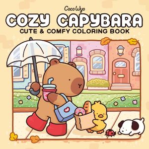 Cozy Capybara: Coloring Book for Adults and Kids image number 0