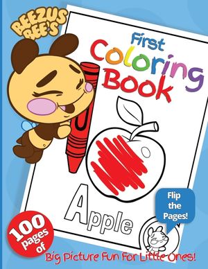 Beezus Bee's First Coloring Book: Big Picture Fun for Little Ones image number 0