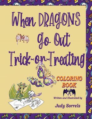 When Dragons Go Out Trick-or-Treating Coloring Book image number 0