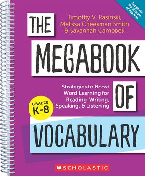 The Megabook of Vocabulary: Strategies to Boost Word Learning for Reading, Writing, Speaking, and Listening image number 0