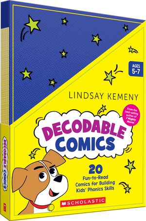 Decodable Comics (Single-Copy Set): 20 Fun-To-Read Comics for Building Kids' Phonics Skills image number 0