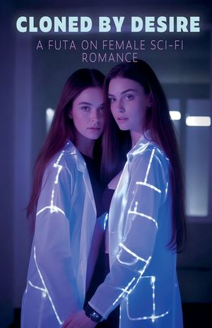 Cloned by Desire: a Futa on Female Sci-Fi Romance image number 0