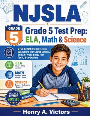 NJSLA Grade 5 Test Prep: ELA, Math & Science image number 0