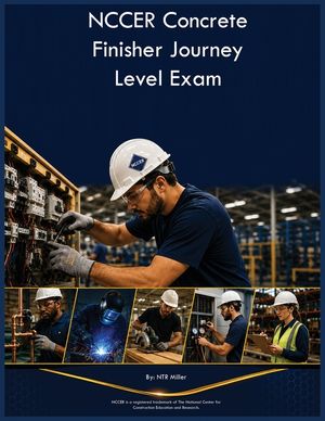 NCCER Concrete Finisher Journey Level Exam image number 0