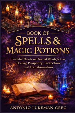 Book of Spells & Magic Potions: Powerful Blends and Sacred Words for Love, Healing, Prosperity, Protection, and Transformation image number 0