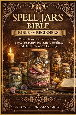 Spell Jars Bible for Beginners: Create Powerful Jar Spells for Love, Prosperity, Protection, Healing, and Daily Intention Crafting image number 0