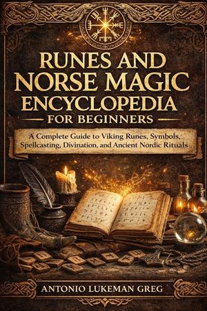 Runes and Norse Magic Encyclopedia for Beginners: A Complete Guide to Viking Runes, Symbols, Spellcasting, Divination, and Ancient Nordic Rituals image number 0