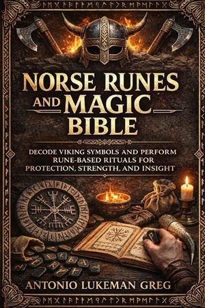 Norse Runes and Magic Bible: Decode Viking Symbols and Perform Rune-Based Rituals for Protection, Strength, and Insight image number 0