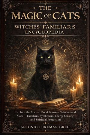 The Magic of Cats, Witches' Familiars Encyclopedia: Explore the Ancient Bond Between Witches and Cats - Familiars, Symbolism, Energy Sensing, and Spir image number 0