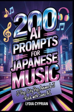 200 AI Prompts for Japanese Music: J-Pop, City Pop, Anime & J-Rock with Suno AI image number 0