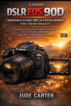 Manuale d'Uso Della Fotocamera Canon Dslr EOS 90d Per Principianti image number 0
