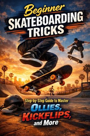 Beginner Skateboarding Tricks: Step-by-Step Guide to Master Ollies, Kickflips, and More image number 0