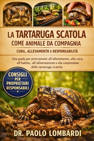 La Tartaruga Scatola come Animale da Compagnia - Cura, Allevamento e Responsabilit&agrave;: Una guida per principianti all'allestimento, alla cura, all'habit image number 0