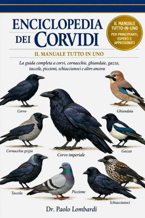 Enciclopedia dei Corvidi (Il Manuale Tutto in Uno): La guida completa a corvi, cornacchie, ghiandaie, gazze, cornacchie, taccole, piccioni, schiaccian image number 0