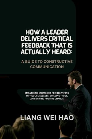 How a Leader Delivers Critical Feedback That Is Actually Heard: A Guide to Constructive Communication: Empathetic Strategies for Delivering Difficult image number 0