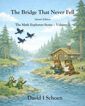 The Bridge That Never Fell - Library Edition: The Math Explorers Series - Book 1 - A Story of Counting, Balance, and Getting It Right (and a little ni image number 0