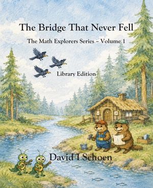 The Bridge That Never Fell - Library Edition: The Math Explorers Series - Book 1 - A Story of Counting, Balance, and Getting It Right (and a little ni image number 0