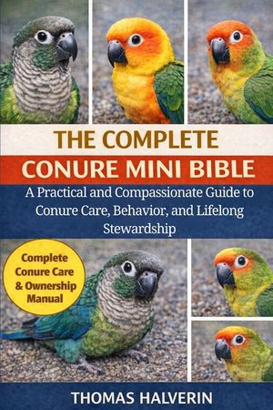 The Complete Conure Mini Bible: A Practical and Compassionate Guide to Conure Care, Behavior, and Lifelong Stewardship image number 0